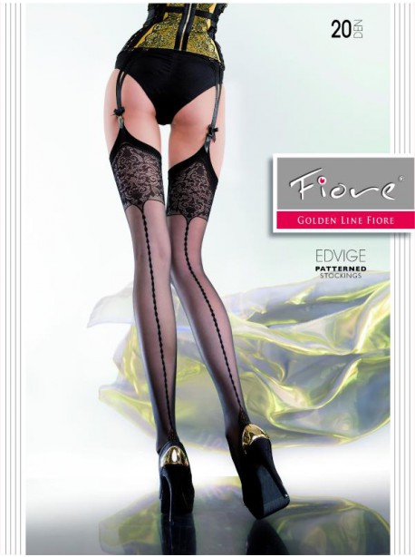 Edvige Bas 20 DEN - Noir