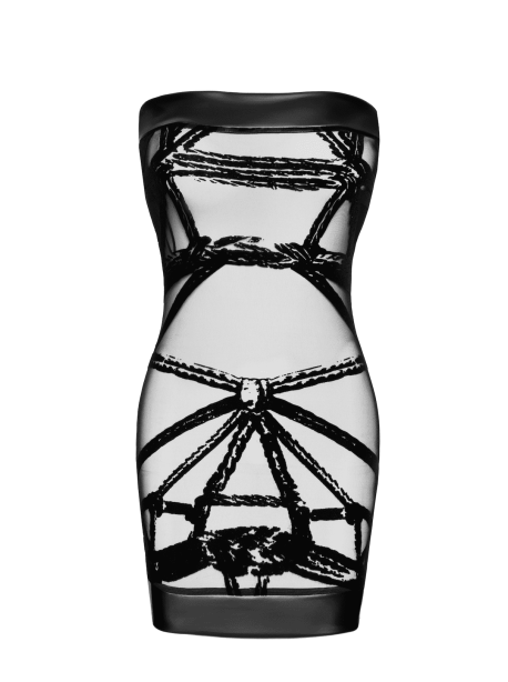 F359 Bondesque Mini robe épaule dénudée – Image 5