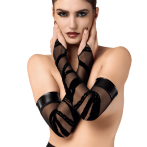 F361 Bondesque opéra gants qui s'attachent au pouce