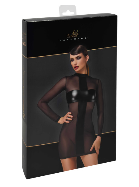 F369 Crossfire Mini Robe en maille et wetlook – Image 7