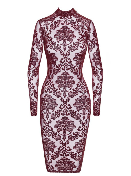 F384 Kink Royal Robe mi-longue – Image 7