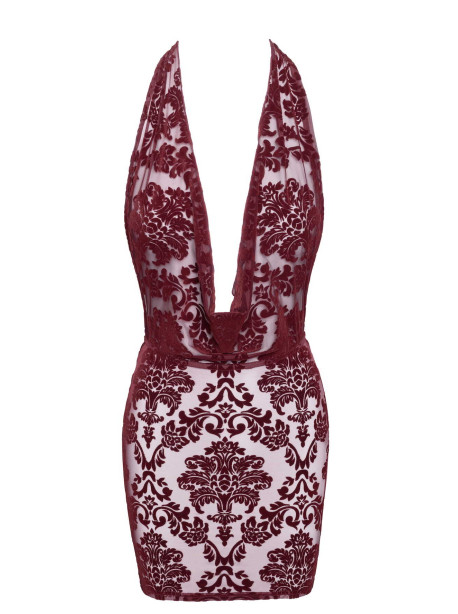 F385 Kink Royal Cascade mini robe – Image 8