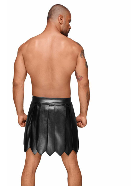 H053 Jupe gladiateur pour homme en cuir – Image 2