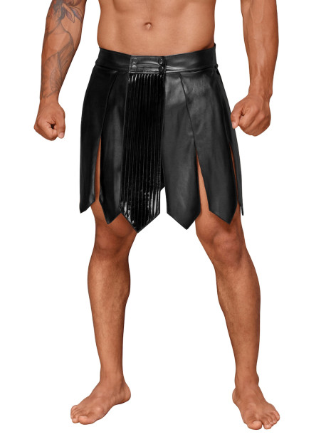 H053 Jupe gladiateur pour homme en cuir – Image 3
