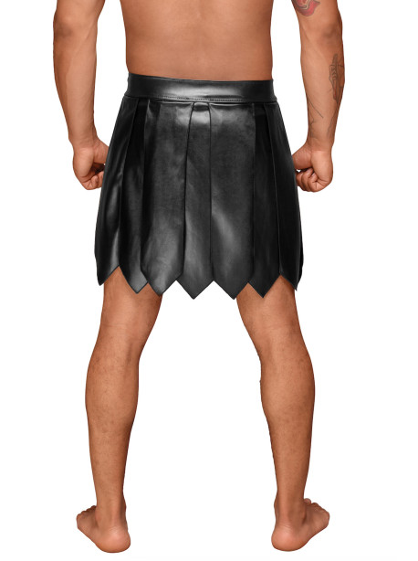 H053 Jupe gladiateur pour homme en cuir – Image 4