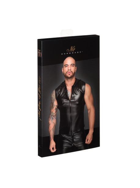 H062 Chemise à capuche avec fermeture éclair – Image 5