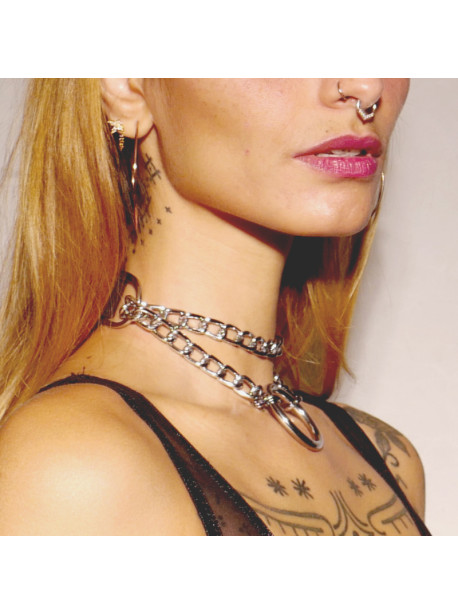Collier étrangleur Silver – Image 2